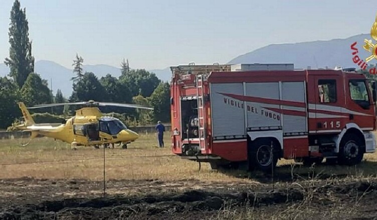 incendio ceccano vigili del fuoco2
