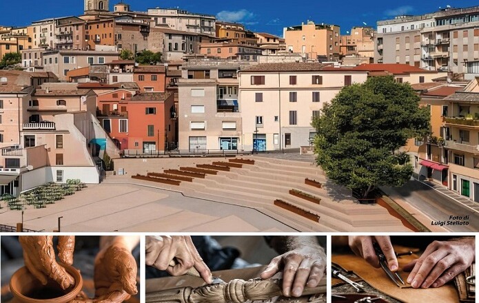 Domenica artigiani nel borgo a Frosinone Alta 2024