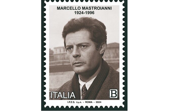 FRANCOBOLLO MARCELLO MASTROIANNI