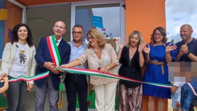 Frosinone, inaugurata la scuola d'infanzia Pinocchio