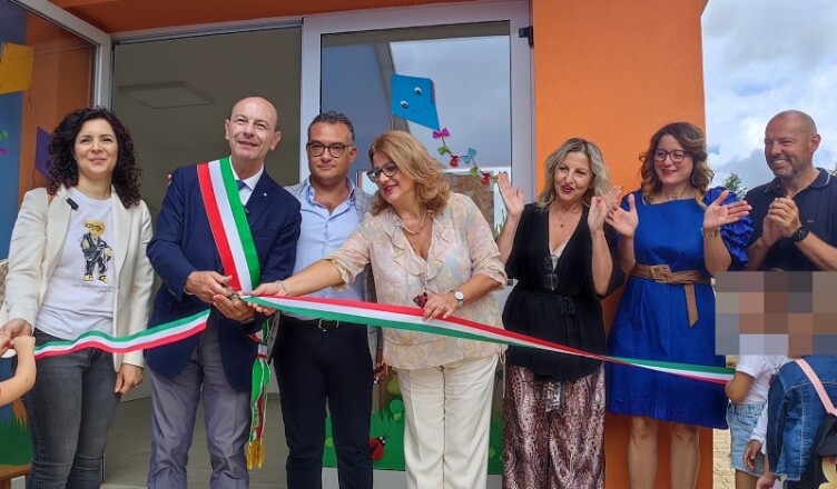 Frosinone, inaugurata la scuola d'infanzia Pinocchio