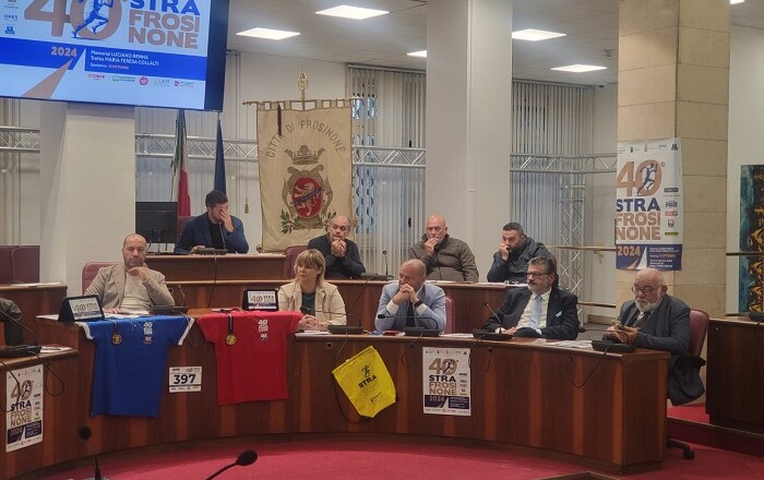 40ª StraFrosinone – Presente anche Gianluca Quadrini per la Provincia di Frosinone