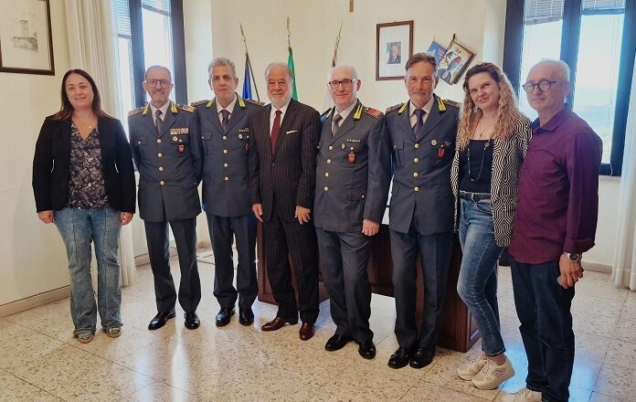 Arce, saluto al tenente Ciro Vitale