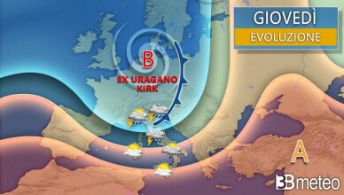 Avviso meteo per maltempo