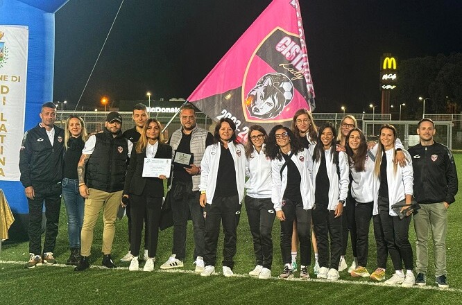 Cisterna Lady - promossa in Serie C calcio a 5.