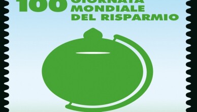 Emissione francobollo dedicato alla Giornata mondiale del Risparmio, nel centenario della prima edizione