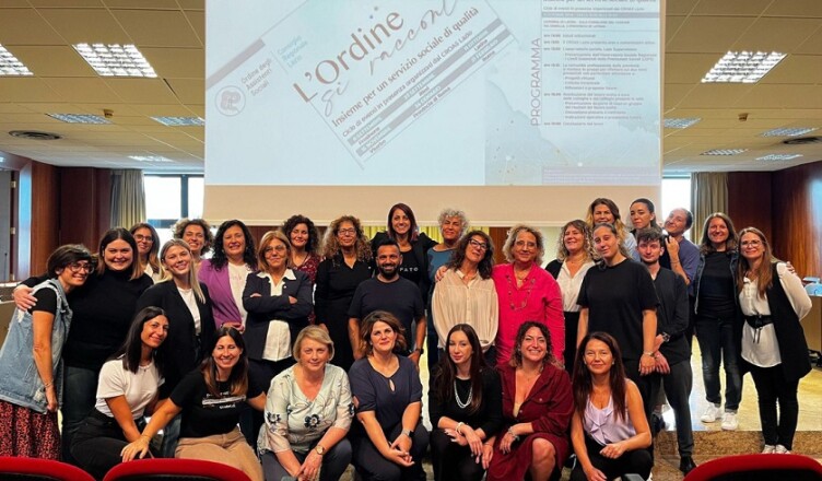 L'ordine degli Assistenti sociali in formazione a Cisterna