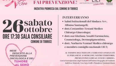 Ottobre Rosa, Prenditi Cura di Te Torrice