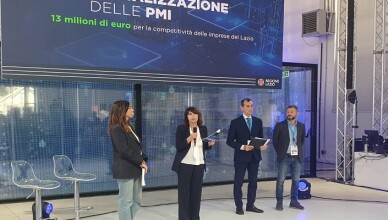 REGIONE LAZIO, PRESENTATO IL NUOVO BANDO