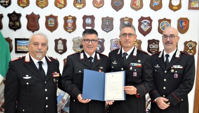 congedato l’Appuntato Scelto Qualifica Speciale Antonio PASCARELLA