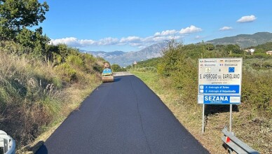 lavori di manutenzione straordinaria sulla Strada Provinciale n. 176 Sant’Ambrogio