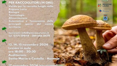 2° Corso di Micologia