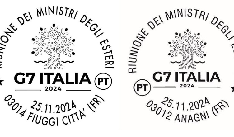 ANNULLI SPECIALI E UNA CARTOLINA FILATELICA PER IL G7