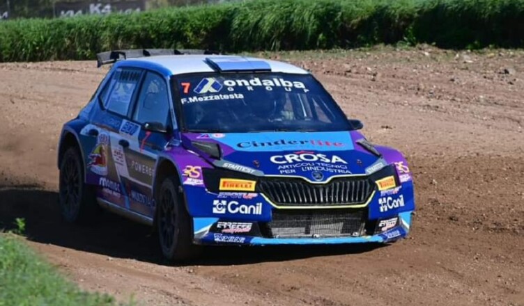 Fabio Mezzatesta dargento nell RX Italia