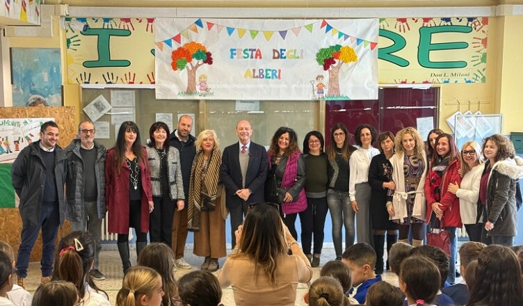 Frosinone, celebrata la giornata nazionale dell'albero 2024