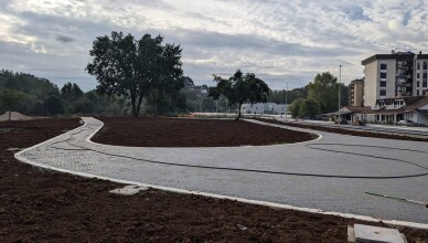 Frosinone, parco pubblico di corso Lazio in dirittura d'arrivo