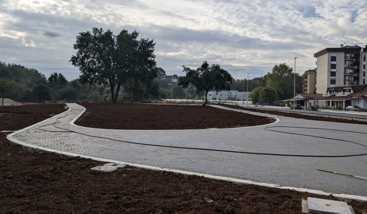 Frosinone, parco pubblico di corso Lazio in dirittura d'arrivo