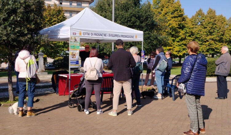 Frosinone, successo per Cani in città