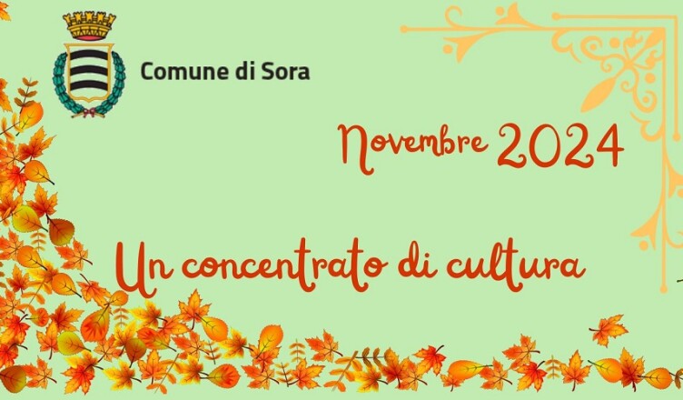 Novembre 2024 a Sora è