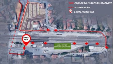 Restyling stazione di Frosinone