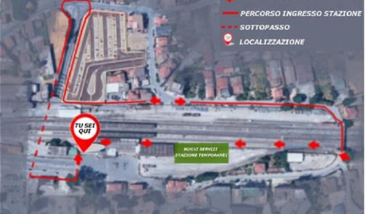Restyling stazione di Frosinone