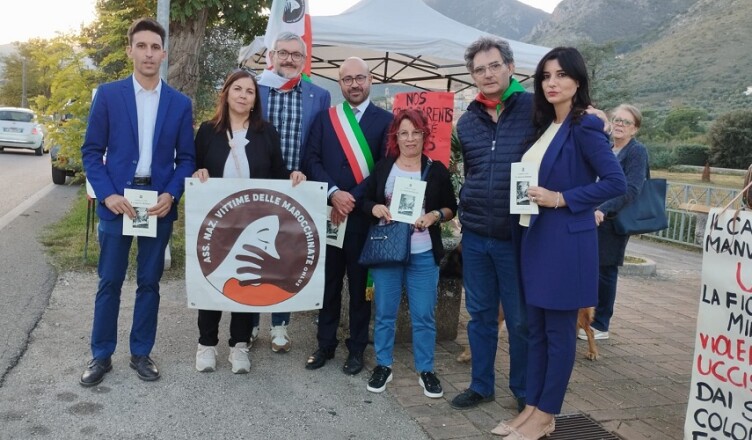 iscritti ANVM con il sindaco di Venafro
