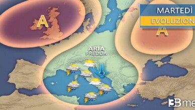 meteo evoluzione......