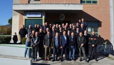 Alatri - Il Brigadiere Capo STIRPE Tonino va in pensione