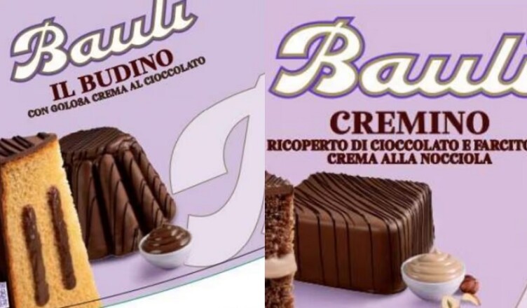 Bauli richiama dai supermercati Budino e Cremino