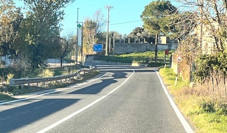 CONCLUSI I LAVORI DI RIFACIMENTO DELLA S.P. N 56 ANAGNI