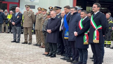 Cerimonia di Santa Barbara. PRESENTE Il Presidente del Consiglio provinciale Quadrini