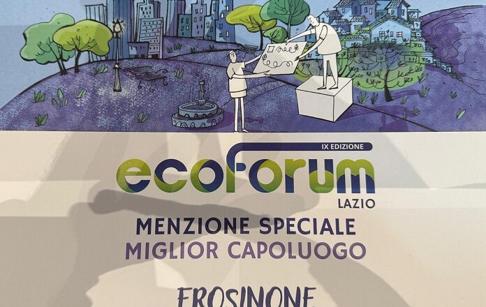 Frosinone, Comune premiato al IX Ecoforum del Lazio
