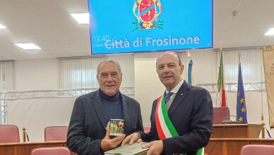 Frosinone, l'on. Grasso in visita al Palazzo comunale