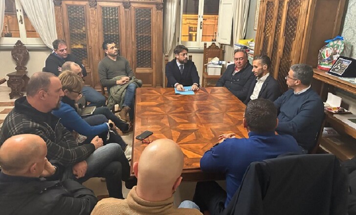 INCONTRO SIGLE BURGO E SINDACO SORA