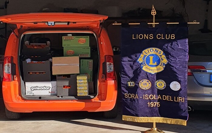 Il Club Lions Sora - Isola del Liri contro la deprivazione alimentare