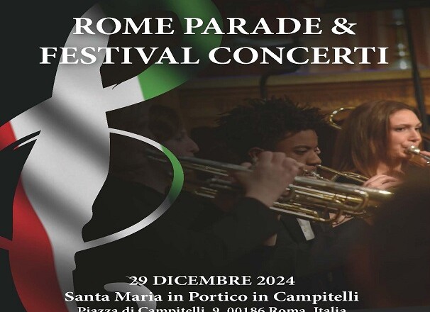 La magia della musica natalizia a Roma con la Parkview Wind Ensemble