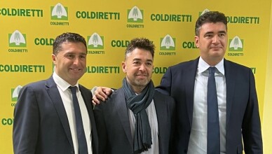 PASSAGGIO DI CONSEGNE A COLDIRETTI FROSINONE TRA CARLO PICCHI E IL NUOVO DIRETTORE GERARDO DELL’ORTO