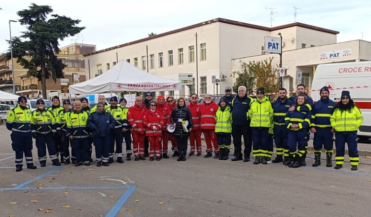 Prove di evacuazione nel plesso scolastico della scuola secondaria di primo grado A. Volpi