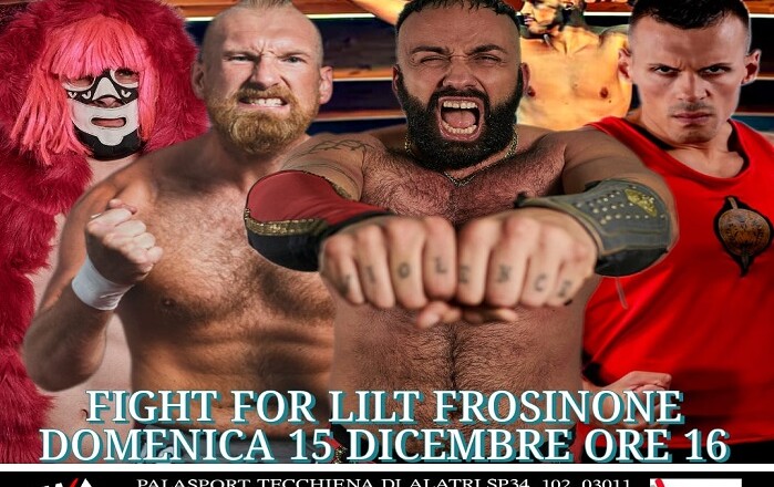 WRESTLING PER BENEFICENZA