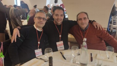 Da sin Paolo Gabriele Maurizio Cinelli e Chiarlitti Loreto