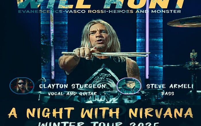 Frosinone Will Hunt con A Night with Nirvana