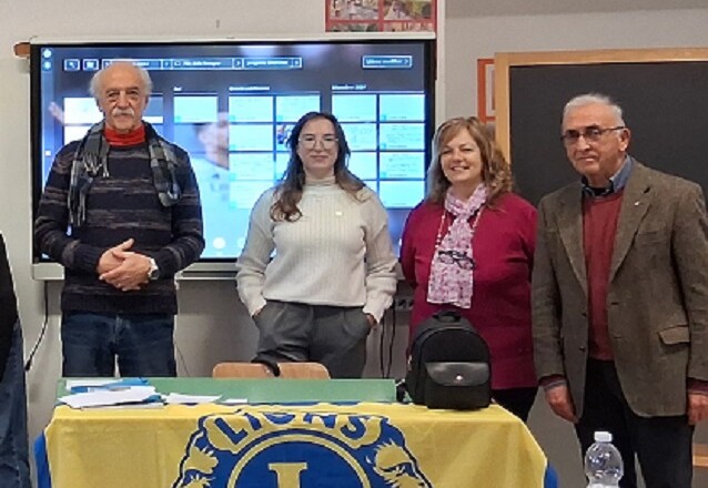 Progetto Lions Cani Guida per Non vedenti In Arpino e Progetto Martina al Liceo classico di Sora