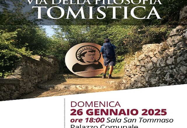 VIA DELLA FILOSOFIA TOMISTICA