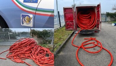 polizia furto rame