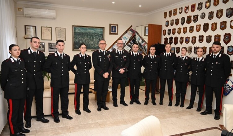 29 Carabinieri neo promossi destinati al Comando Provinciale di Frosinone