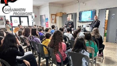 A Piglio e Serrone i Carabinieri tra i banchi di scuola per la legalità