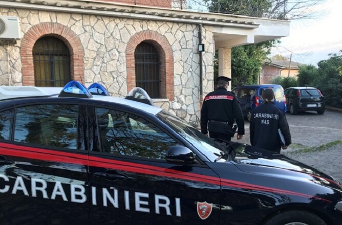 ANAGNI, CHIUSA UN'AFFITTACAMERE DOPO I CONTROLLI DEI NAS CARABINIERI