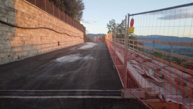 Anagni, Frana in Via Calzatora