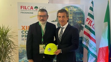 Filca e Cisl di Frosinone organizzano il XIII Congresso Provinciale. Presente anche Gianluca Quadrini