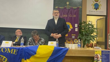 Il Presidente del Consiglio Provinciale Quadrini interviene all’evento organizzato dai Lions Club di Cassino